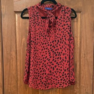 Apt. 9 Animal Print Sleeveless Blouse